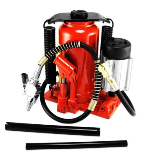 Air Hydraulic Bottle Jack 20 Ton Manual 40,000lb Heavy Duty Auto Truck Rv Repair