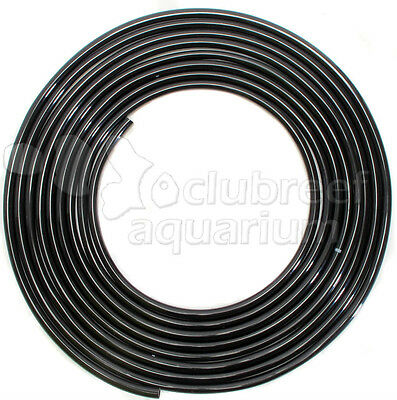 Aquarium/Hydroponic Sleek Black Air Line Tubing Lees *Free Air Kit w/30' or More