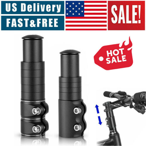 Mountain Bike Handlebar Front Fork Stem Riser Extender Extension Head Up Adaptor