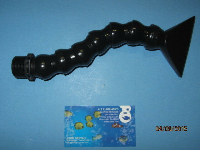 Loc-line 3/4" Robo-arm Adjustable Single Return Nozzle For Aquariums  3/4" M.p.t